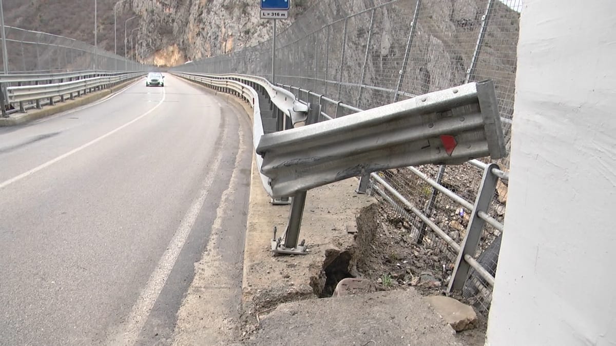 Aksidentet tek Ura e Vashës të shpeshta