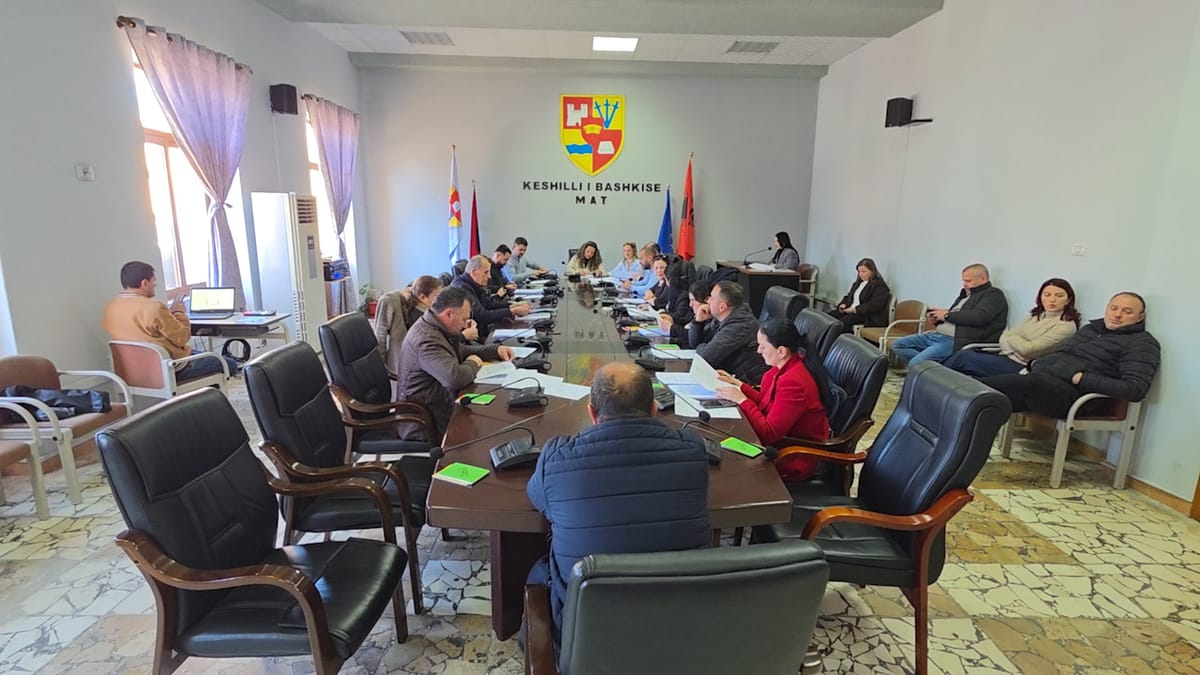 Mblidhet Këshilli Bashkiak Mat, miraton të gjitha pikat e rendit të ditës