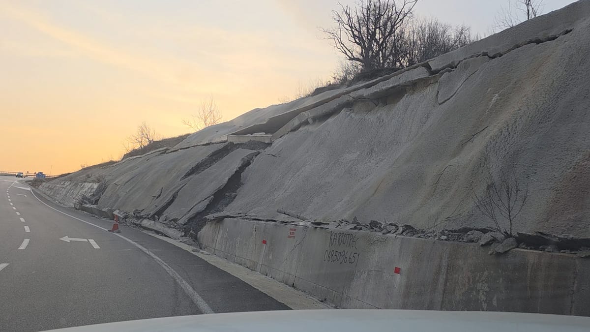 Asnjë masë e marrë në skarpatën e rrugës së Arbrit