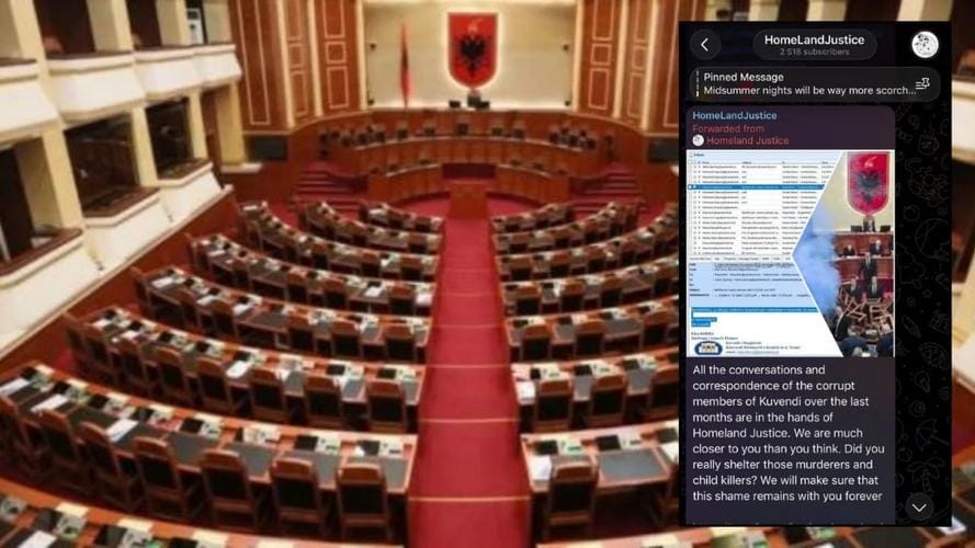 Kuvendi i Shqipërisë viktimë e sulmit kibernetik: Të dhënat e punonjësve në shënjestër