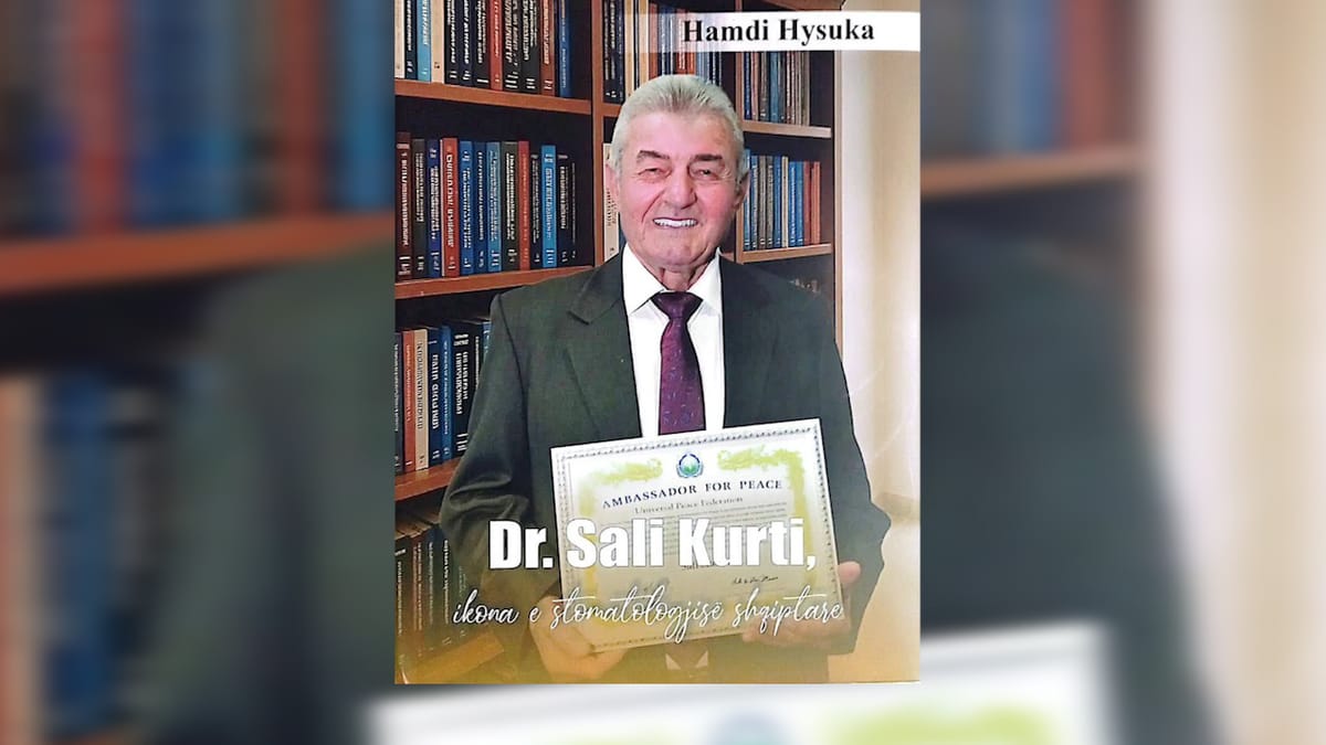 Promovohet libri “Dr. Sali Kurti, ikona e stomatologjisë shqiptare”