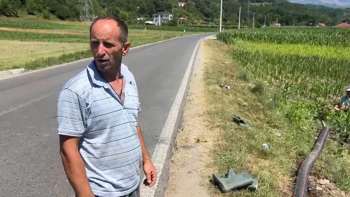 Ankohen fermerët për bllokimin e ujit vaditës nga rikonstruksioni i rrugës Burrel – Klos