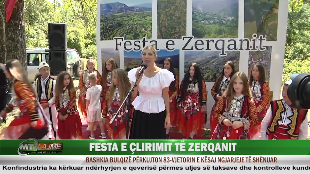 PËRKUJTOHET 83-VJETORI I ÇLIRIMIT TË ZERQANIT