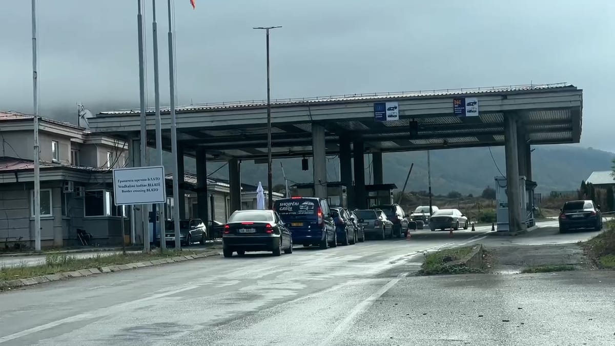 Maqedonia e Veriut nuk lejon dibranët të futen në territorin e saj, shkaku: 90 ditë qëndrimi