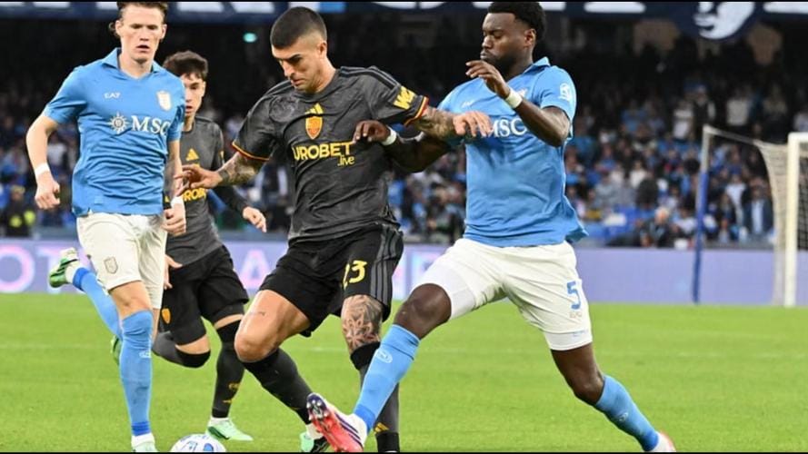 Gola dhe Dramë në 'Maradona': Napoli dhe Roma Ndajnë Pikët në një Barazim Spektakolar 3-3