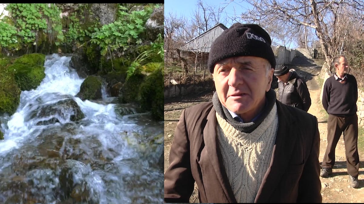 Banorët e fshatit Guri i Bardhë, kundër marrjes së ujit nga Bashkia e Tiranës