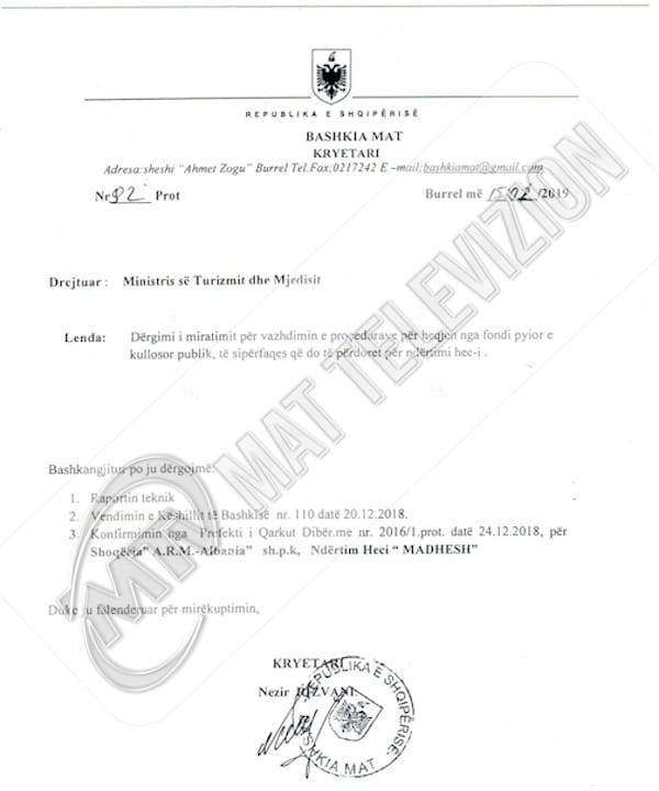 REAGIM I KRYEBASHKIAKUT TË MATIT. MALAJ: ASGJË E VËRTETË NË AKUZAT MEDIATIKE E POLITIKE NDAJ MEJE