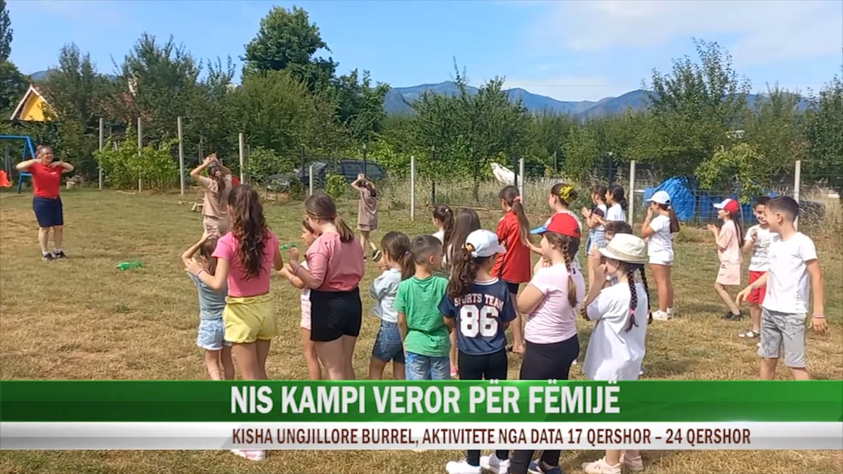 NIS KAMPI VEROR PËR FËMIJË NË KISHËN UNGJILLORE BURREL