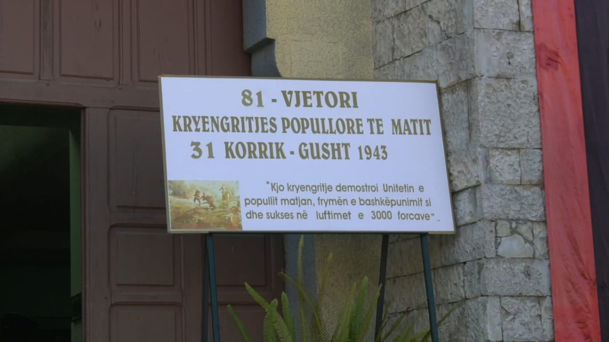 Përkujtohet “31 Korriku”, kryengritja mbarëpopullore matjane