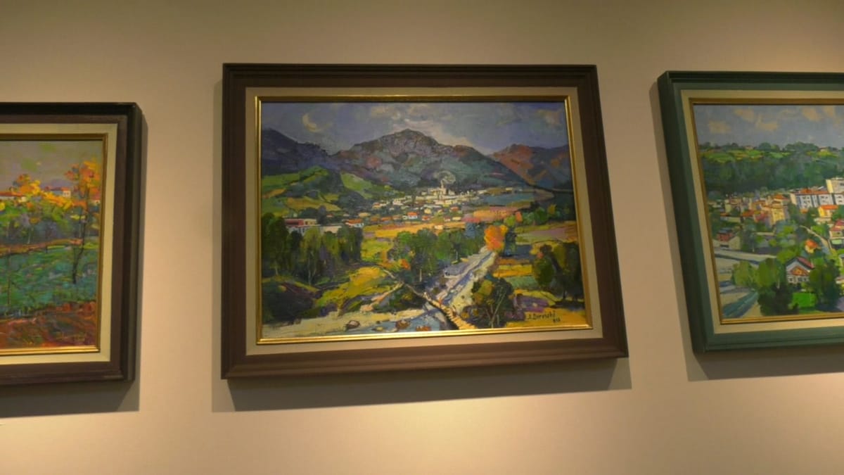 Ekspozitë e piktorit matjan Agim Dervishi