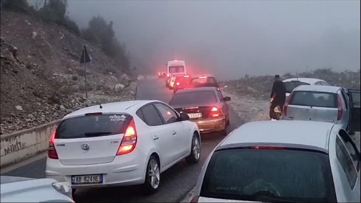 Aksident në bypassin e Murrizit, dëme materiale