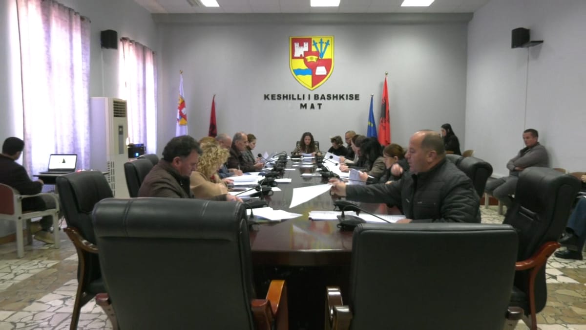 Këshilli i Bashkisë Mat në mbledhjen e radhës miraton disa vendime