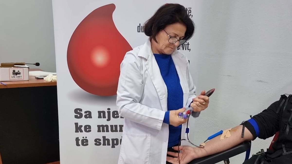 Qendra Kombëtare e Transfuzionit të Gjakut ndalet në Bashkinë Mat