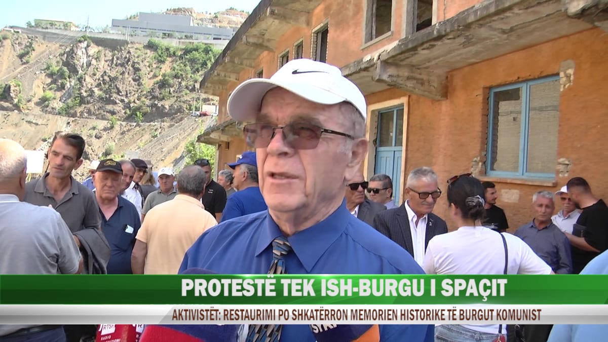 PROTESTË TEK ISH BURGU I SPAÇIT