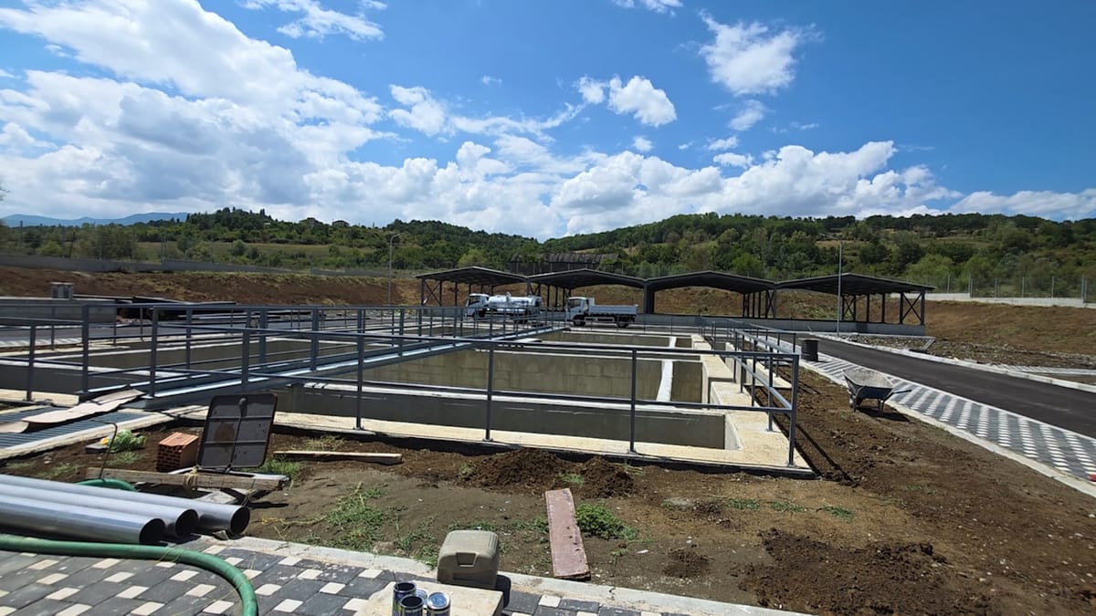 Impianti i Përpunimit të Ujërave të Ndotura të qytetit Burrel, drejt përfundimit
