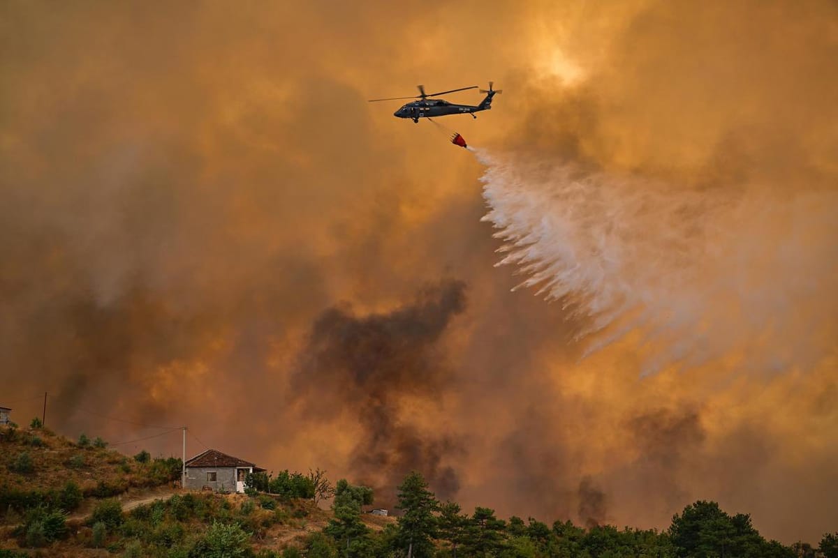 Zjarret në Gramsh/ 42 banesa të djegura, mbi 200 krerë bagëti të zhdukura dhe dhjetëra të evakuuar