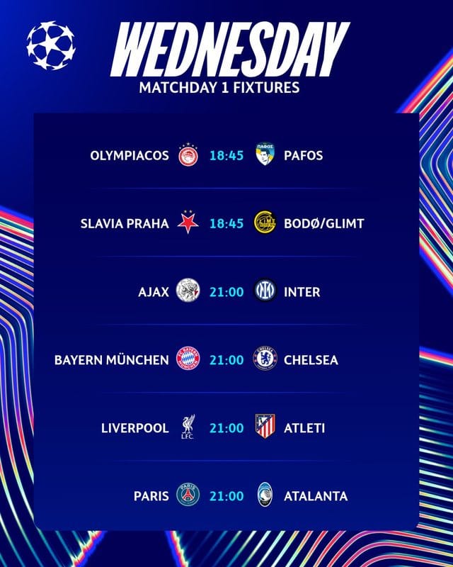 Champions-i premton spektakël edhe sonte/ Liverpooli, PSG dhe Interi në fushë. Ndeshjet livë në platformën kabllore të "MAT TV"