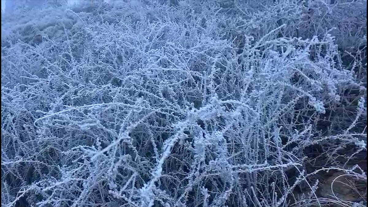 Mjegull e ngricë në aksin Bulqizë – Maqellarë