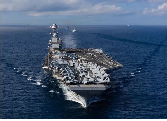 Nga operacionet në Venezuelë dhe Iran në emergjencë: “USS Gerald R. Ford” drejtohet për në Kretë pas flakëve në bord