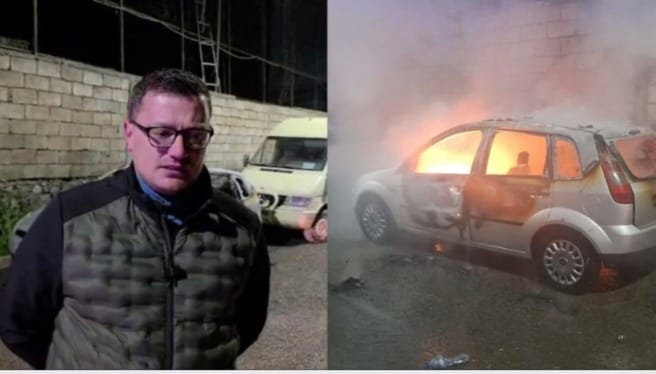 Digjet gjatë natës makina e gazetarit, Sami Curri: Ishte mesazh për punën që bëj, nuk më frikësojnë dot