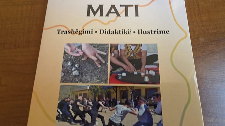 PROMOVOHET LIBRI “LOJËRA POPULLORE - MATI” I AUTORIT ESAT RUKA - “MJESHTËR I MADH”