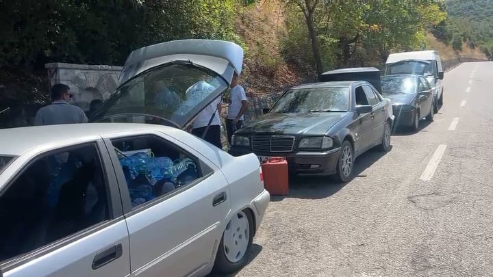 Burimi i ujit në “Vabli” në Shkopet, zgjidhja e vetme e shumë familjeve kurbinase