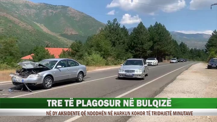 DY AKSIDENTE ME TRE TË PLAGOSUR NË BULQIZË, NJË NISET DREJT TRAUMËS NË TIRANË