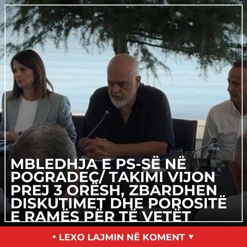 Kryeministri Rama në Pogradec: Takim Strategjik për "Besa"-n dhe Qeverisjen Rajonale
