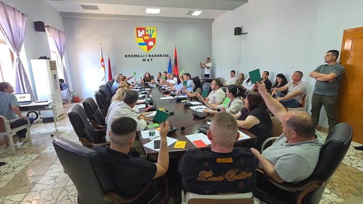Këshilli Bashkiak Mat miraton me 14 vota mendimin për reformën territoriale