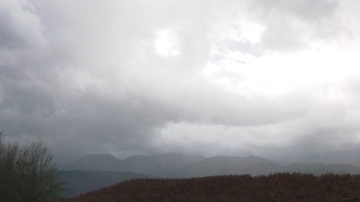 E enjtja me reshje intensive shiu