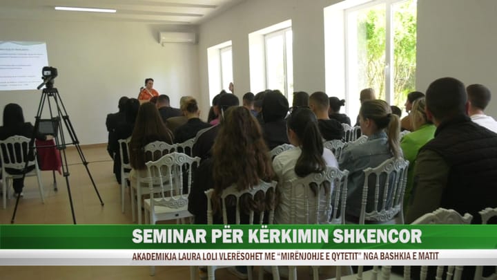 Zhvillohet në Burrel një seminar trajnimi për kërkimin shkencor