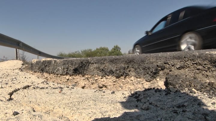 Rishfaqen gropat tek Bypassi Murrizit, në Rrugën e Arbërit.