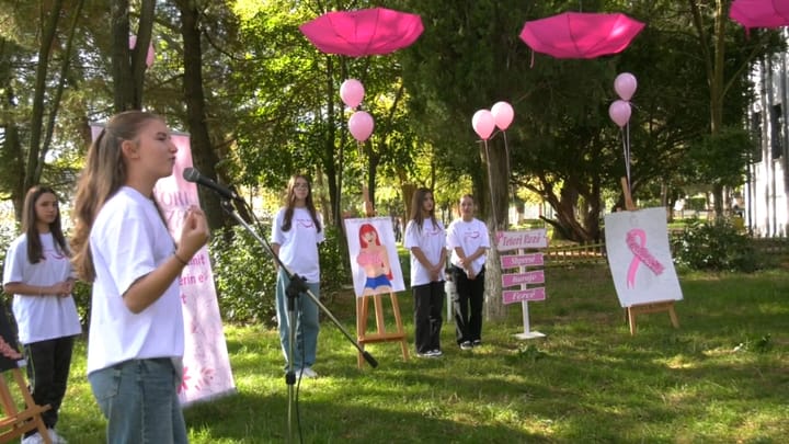 Aktivitet sensibilizues për luftën kundër kancerit të gjirit