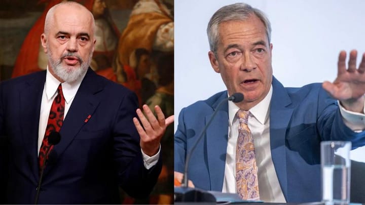 “Do të sigurohemi që të mbajë fjalën”/ Përplasja për emigrantët shqiptarë të dënuar në Britani, Farage pranon sfidën e Ramës