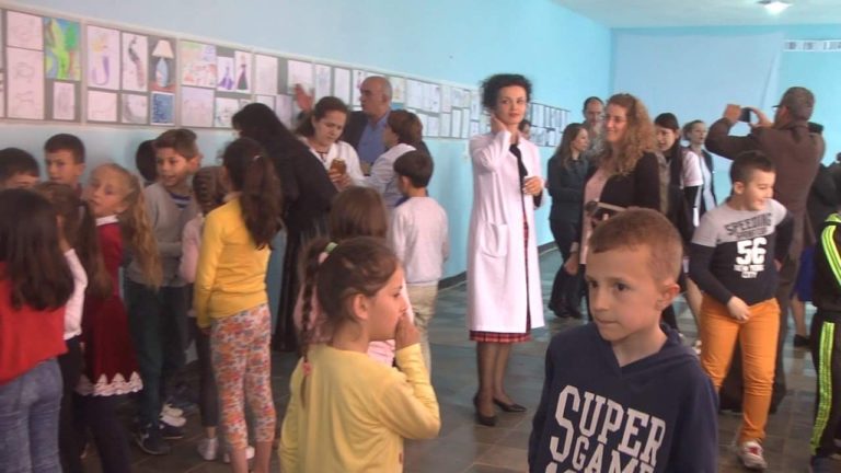 Talentet e ardhshme. Dy motrat hapin ekspozitën e tyre të parë në moshën 8-vjeçare