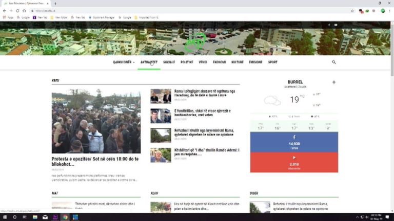 Mattv.al menyra më e shpejt e informimit për qytetet Burrel, Klos, Peshkopi dhe Bulqizë