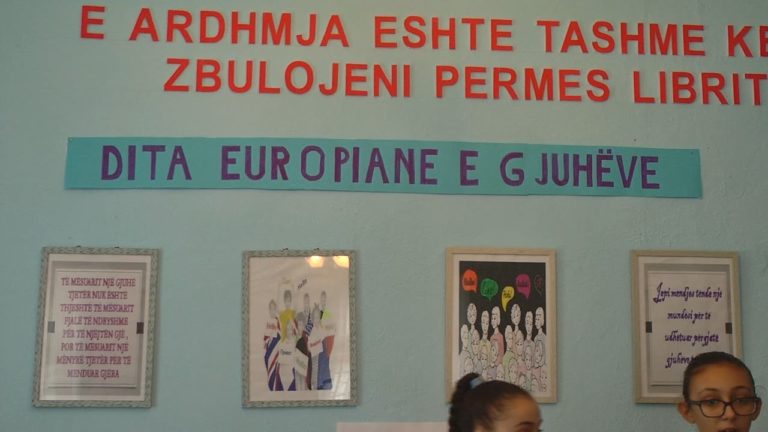 Biblioteka Mat, aktivitet për Ditën Europiane të gjuhëve të Huaja